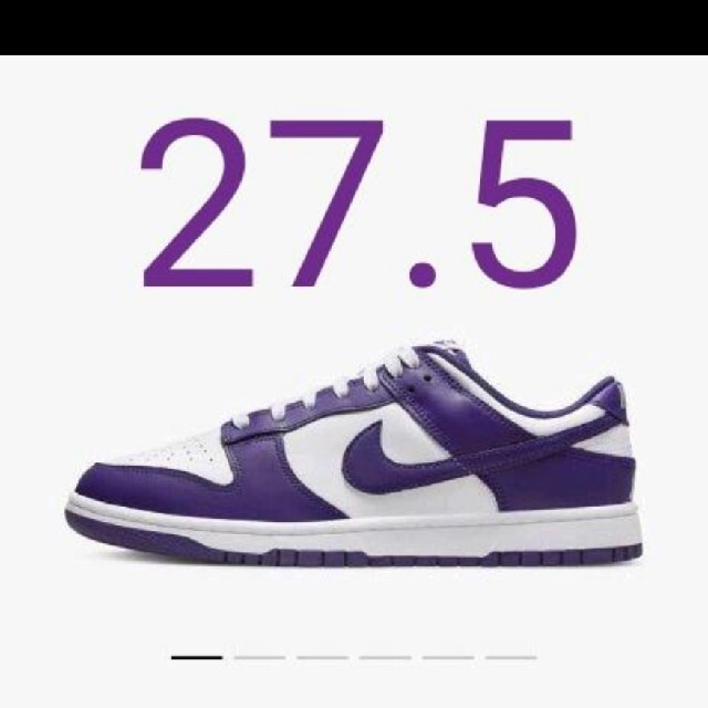 スニーカーNIKE DUNK LOWCHAMPIONSHIP COURT PURPLE