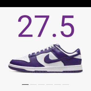 ナイキ(NIKE)のNIKE DUNK LOWCHAMPIONSHIP COURT PURPLE(スニーカー)