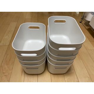 ムジルシリョウヒン(MUJI (無印良品))のやわらかポリエチレンケース　ハーフ　中(日用品/生活雑貨)