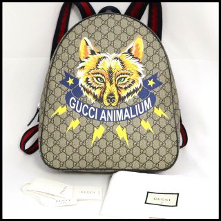 グッチ(Gucci)の✴︎美品✴︎グッチ 433578 GGスプリーム キャンバス バックパック(リュック/バックパック)