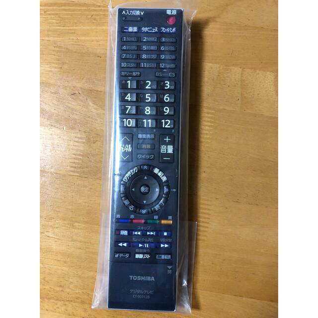 東芝　液晶テレビ純正リモコン　CT-90312B