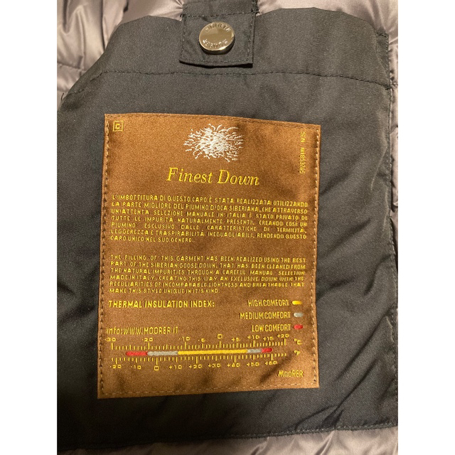 MooRER(ムーレー)のムーレー　ダウンジャケット　Mｰ65 メンズのジャケット/アウター(ダウンジャケット)の商品写真