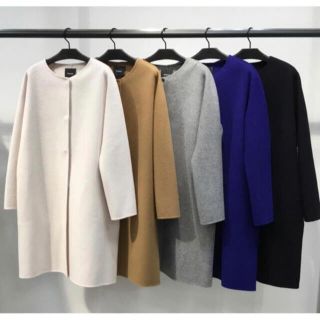 セオリー(theory)のTheory 18aw ノーカラーコート(ロングコート)