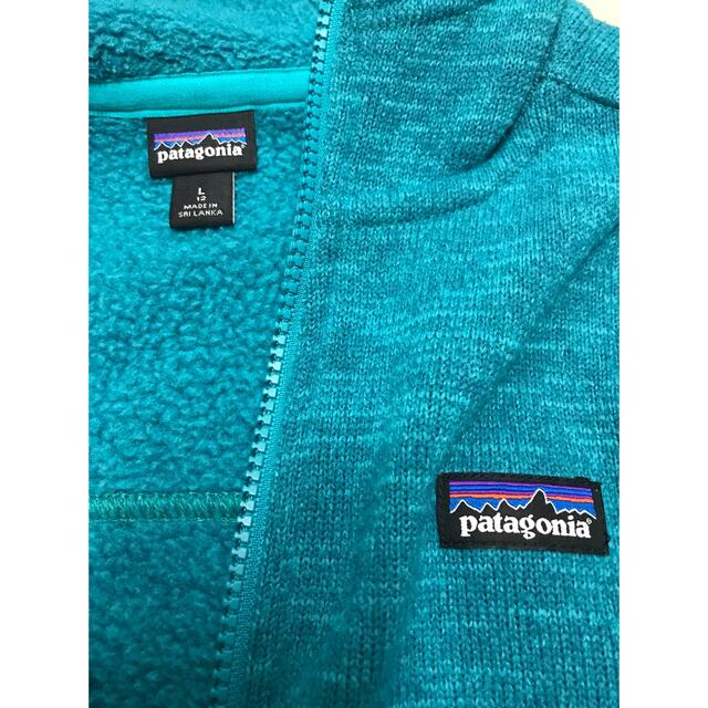 patagonia(パタゴニア)のPatagoniaパタゴニアベターセーターフーディ　ニットパーカー キッズ/ベビー/マタニティのキッズ服女の子用(90cm~)(ジャケット/上着)の商品写真