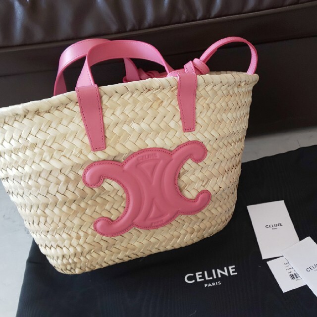 かごバッグ celine 新作 ピンクの通販 by Clyde's shop|セリーヌなら