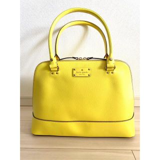 ケイトスペードニューヨーク(kate spade new york)のケイトスペード　レモンイエロー　正規品未使用(トートバッグ)