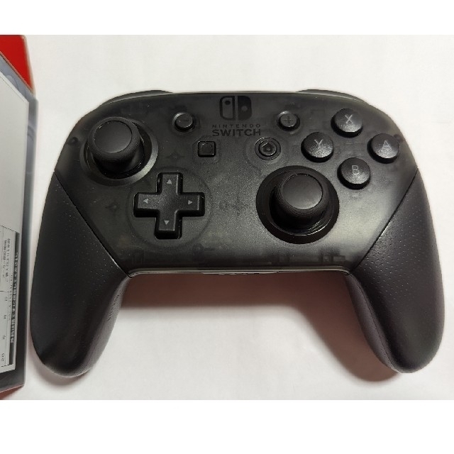 ニンテンドースイッチ　プロコン　純正 エンタメ/ホビーのゲームソフト/ゲーム機本体(その他)の商品写真