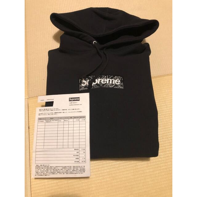 Supreme Bandana Box Logo Hooded 19aw