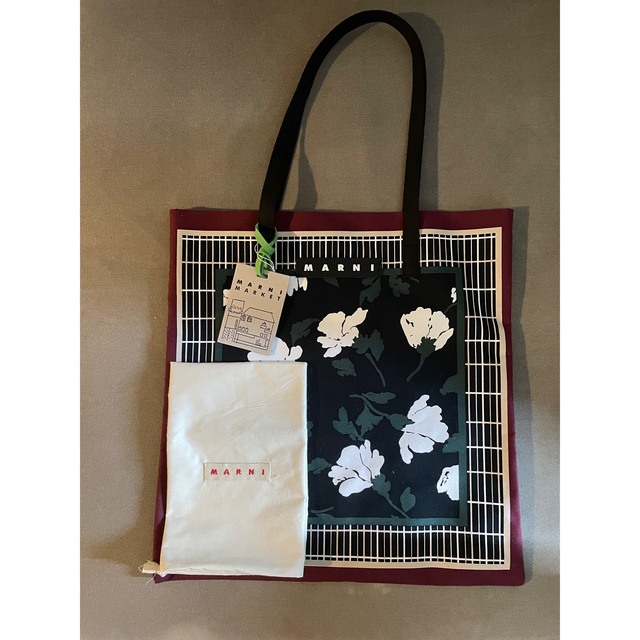 MARNI - 【新品未使用】MARNI (marni market) / バンダナトート MARNI - 【新品未使用】MARNI (marni market) / バンダナトート