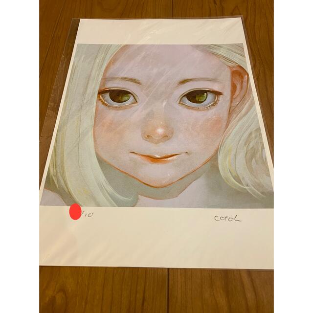 100％本物 古塔つみ ED10 サイン付き over print 版画 - www.lasertots.ca