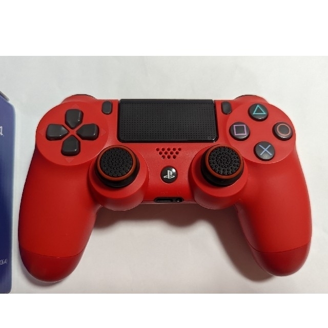 dualshock4 マグマ レッド ワイヤレスコントローラー PS4 赤 純正 エンタメ/ホビーのゲームソフト/ゲーム機本体(その他)の商品写真