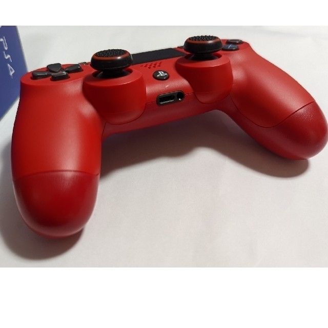 dualshock4 マグマ レッド ワイヤレスコントローラー PS4 赤 純正 エンタメ/ホビーのゲームソフト/ゲーム機本体(その他)の商品写真