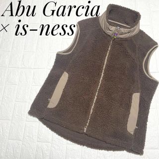 is-ness - Abu Garcia is-ness コラボ CLOUD ボア フリース ベストの