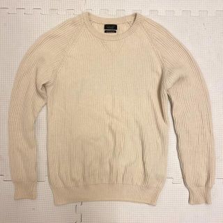 ザラ(ZARA)のZARA ザラ　ニット　スウェット　ベージュ(ニット/セーター)