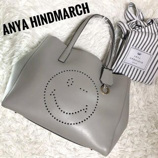 ＊極美品＊ANYA HINDMARCH スマイルトート