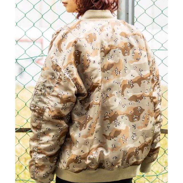 X-girl(エックスガール)のx-girl MA-1 レディースのジャケット/アウター(ブルゾン)の商品写真