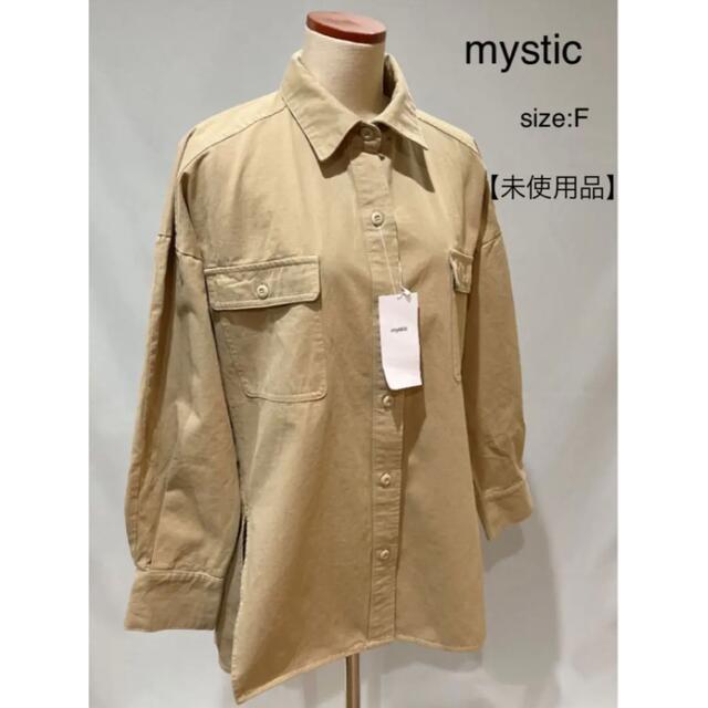 未使用 ミスティック mystic ミリタリーシャツ シャツジャケット シャツ