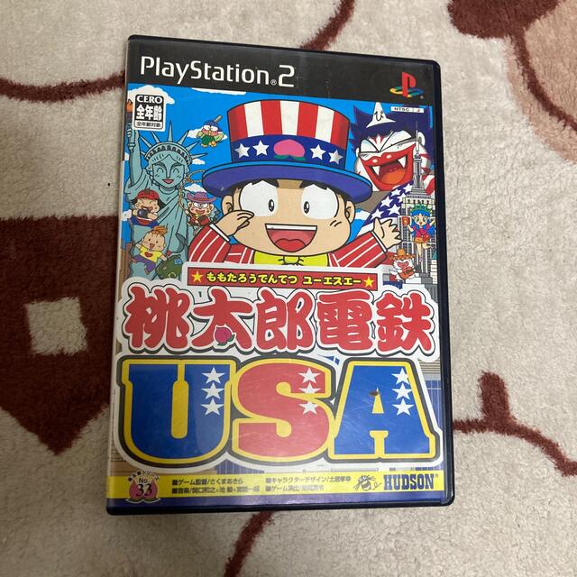 HUDSON(ハドソン)の桃太郎電鉄USA PS2 エンタメ/ホビーのゲームソフト/ゲーム機本体(家庭用ゲームソフト)の商品写真