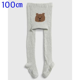 ベビーギャップ(babyGAP)の『新品』babyGap くまさんタイツ 100㎝(靴下/タイツ)