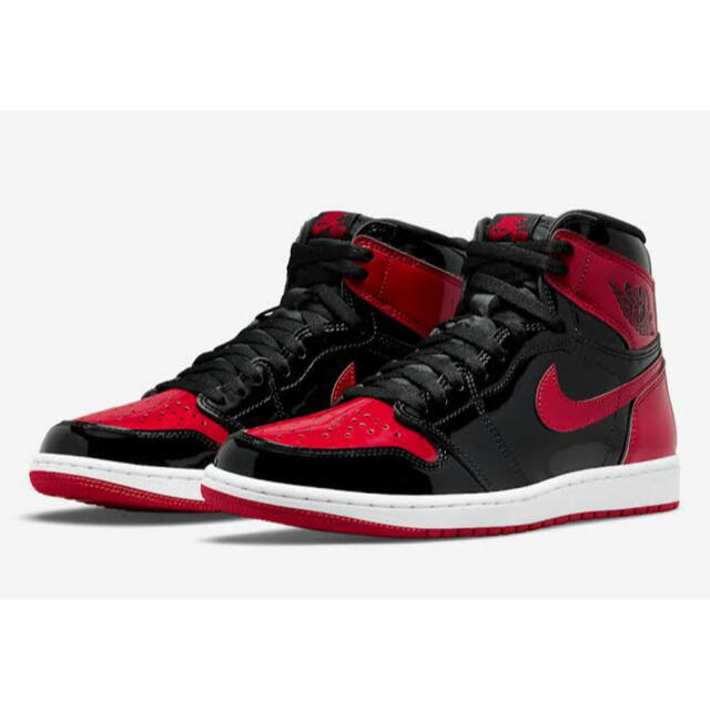 NIKE AIR JORDAN1 NIKE レトロ HIGH パテント ブレッド