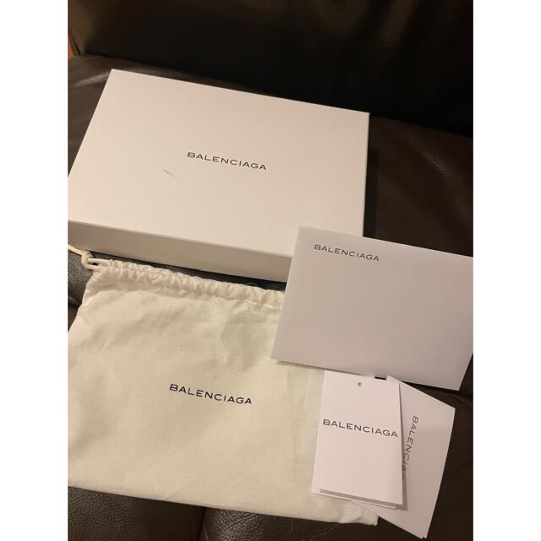 Balenciaga(バレンシアガ)のBALENCIAGA バレンシアガ 長財布 ウォレット スタッズ グレー レディースのファッション小物(財布)の商品写真