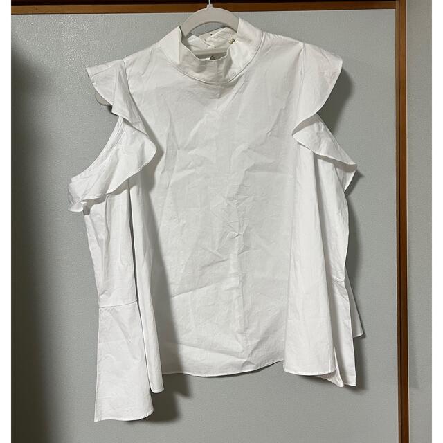 割引購入 新品　GHOSPEELL デザイントップス シャツ+ブラウス(長袖+七分)