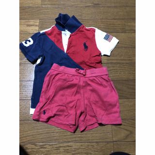 ポロラルフローレン(POLO RALPH LAUREN)のラルフローレン のポロシャツ、短パン(Tシャツ/カットソー)