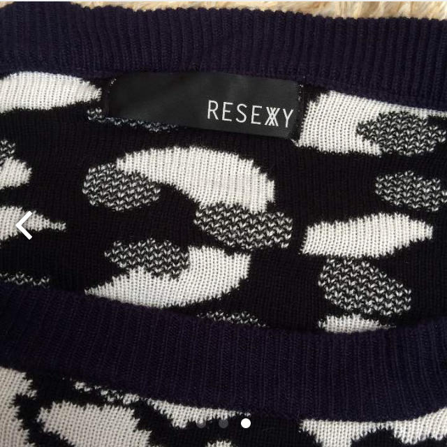 RESEXXY(リゼクシー)のRESEXXY❤レオパードトップス レディースのトップス(ニット/セーター)の商品写真