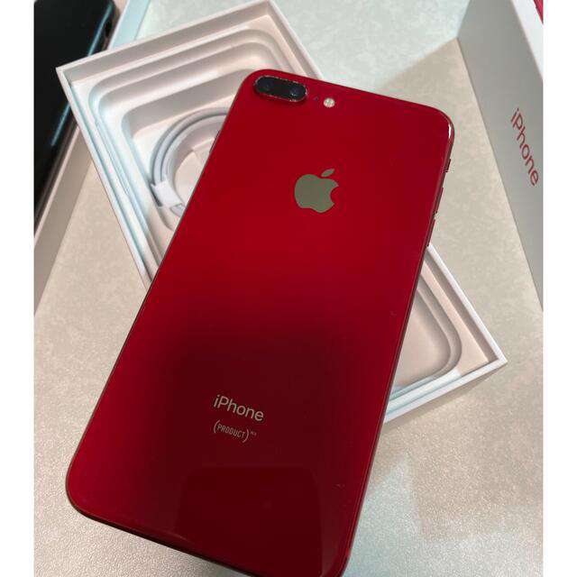 iPhone 8 Plus 64GB RED SIMフリー