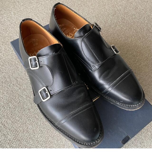 Tricker's トリッカーズ ダブルモンク レザーシューズ 1