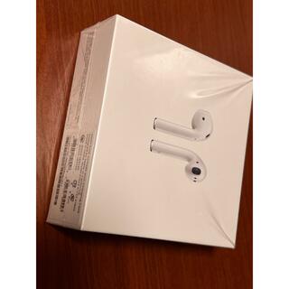 アップル(Apple)のAPPLE AirPods イヤホン MMEF2J/A(ヘッドフォン/イヤフォン)