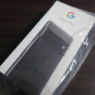 グーグルピクセル(Google Pixel)のPixel 6 Pro Stormy Black 128 GB SIM フリー(スマートフォン本体)