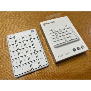 マイクロソフト(Microsoft)のMicrosoft テンキー NUMBER PAD GLACIER(PC周辺機器)