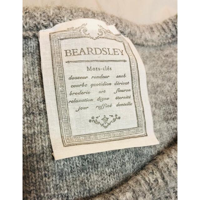 BEARDSLEY(ビアズリー)の美品‼️ ビアズリー  beardsley アンゴラ混 ドッキング セーター レディースのトップス(ニット/セーター)の商品写真