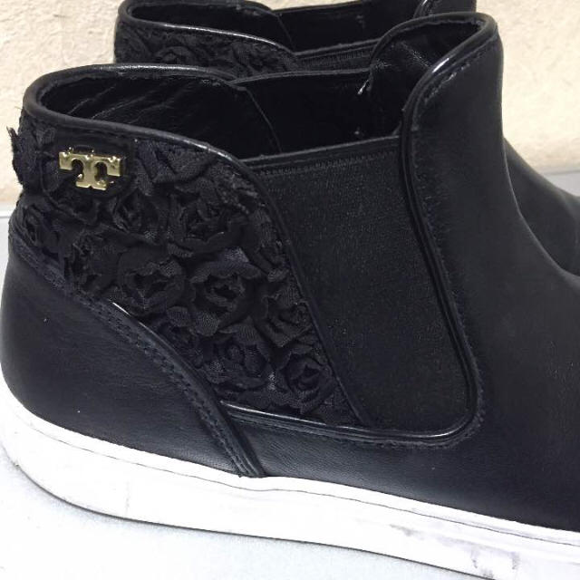 Tory Burch - 専用 トリーバーチ ハイカット スニーカー 黒 レザーの
