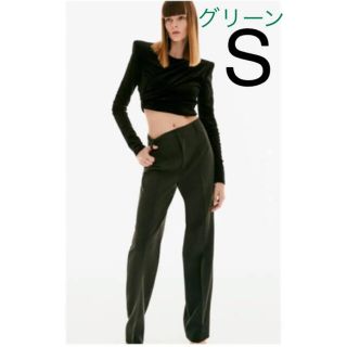 ザラ(ZARA)の新品　ZARA フルレングスパンツ(カジュアルパンツ)