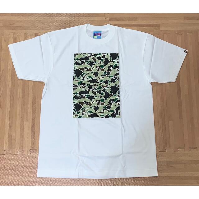 A BATHING APE - ★激レア★未使用★ APE sta camo box ロゴ Tシャツ L の通販 by abc's shop