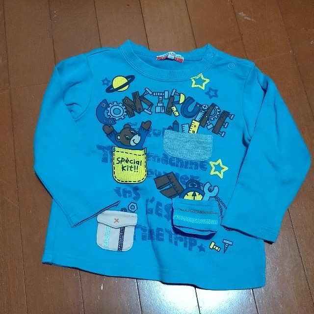CASTELBAJAC(カステルバジャック)のトレーナー　サイズ90 キッズ/ベビー/マタニティのキッズ服男の子用(90cm~)(Tシャツ/カットソー)の商品写真