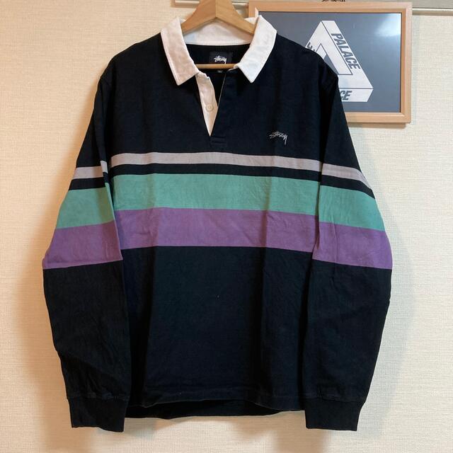 STUSSY ラガーシャツ