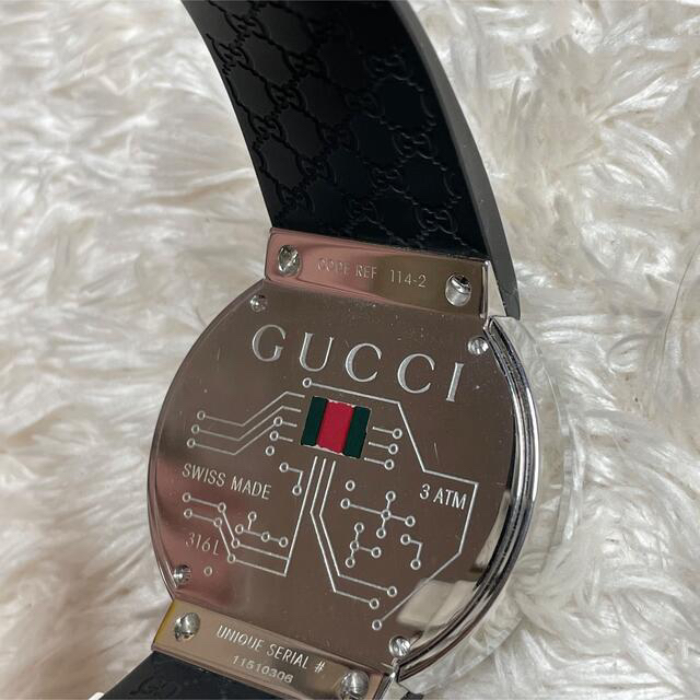 Gucci(グッチ)の【美品】GUCCI デジタル腕時計 YA114202 メンズの時計(腕時計(デジタル))の商品写真