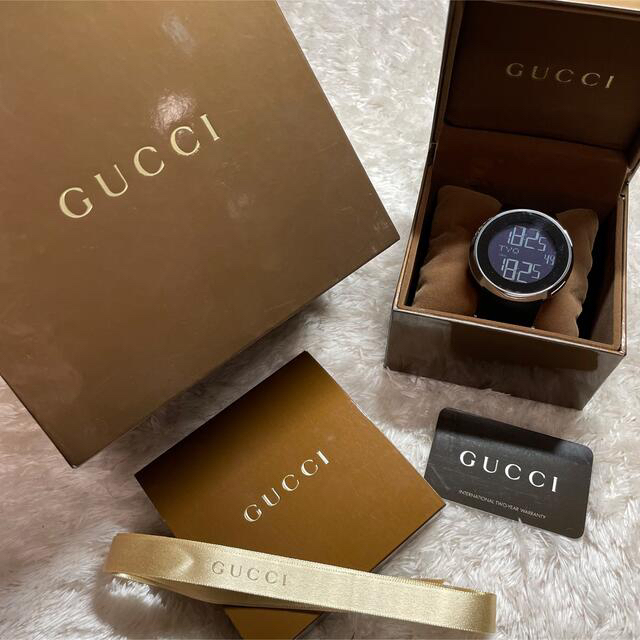 Gucci(グッチ)の【美品】GUCCI デジタル腕時計 YA114202 メンズの時計(腕時計(デジタル))の商品写真