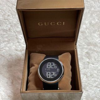 グッチ(Gucci)の【美品】GUCCI デジタル腕時計 YA114202(腕時計(デジタル))