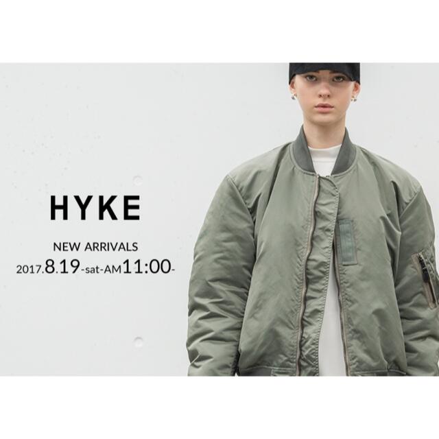 hyke ma-1 フライトジャケットブルゾン | minneapolisssl.com