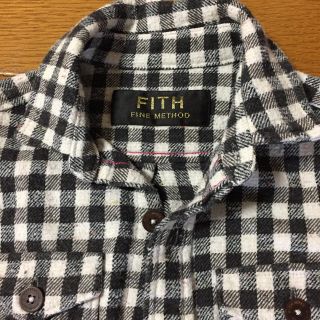 フィス(FITH)のFITHネルシャツ☆110㎝(ブラウス)