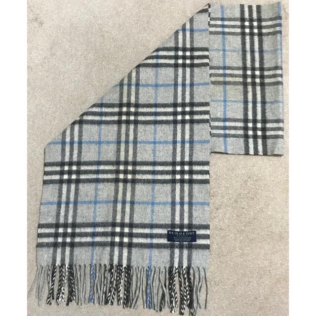 BURBERRY(バーバリー)のバーバリー カシミヤチェックマフラー レディースのファッション小物(マフラー/ショール)の商品写真