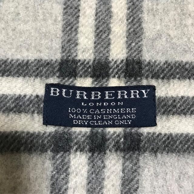 BURBERRY(バーバリー)のバーバリー カシミヤチェックマフラー レディースのファッション小物(マフラー/ショール)の商品写真