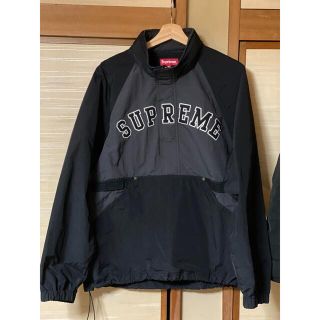 シュプリーム(Supreme)のsupreme 18ss anorak ブラック(ナイロンジャケット)