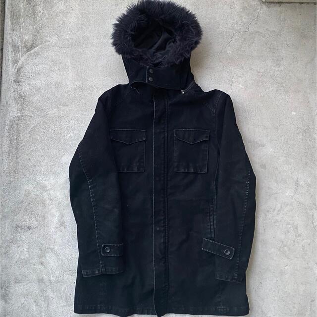 USED Black Mods Coat