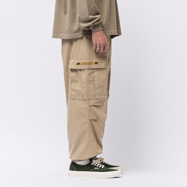 W)taps - 21AW WTAPS JUNGLE STOCK TROUSERS BEIGE Lの通販 by maas's