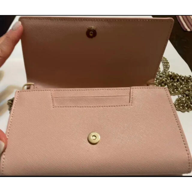 kate spade new york(ケイトスペードニューヨーク)のKate spade ハート　チェーンウォレット　ショルダーバッグ レディースのバッグ(ショルダーバッグ)の商品写真